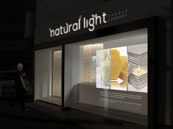 Natural Light Candle Co. Branding