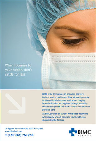 BIMC Hospital Leaflet Design